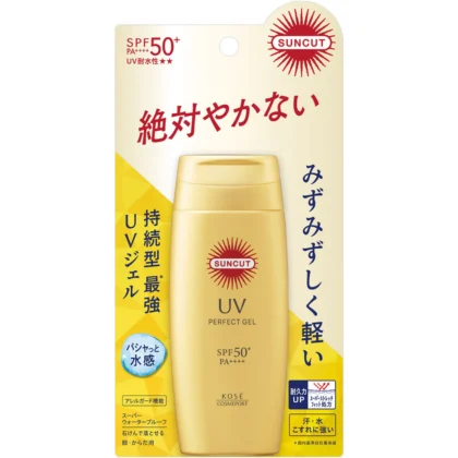 Kose Suncut UV Perfect Gel Sunscreen – SPF 50+PA++++ (120g)