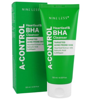 Nineless A-control Heartleaf & BHA Cleanser 120ml