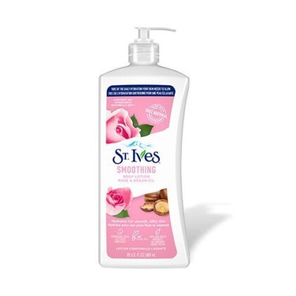 St Ives Smoothing Rose And Argan Oil Body Lotion 621ml