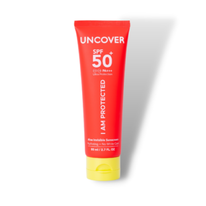 Uncover I Am Protected Aloe Invisible Sunscreen Spf 50+ 80ml / 2.7 fl.oz