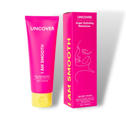 Uncover I Am Smooth Argan Hydrating Moisturiser 100ml.
