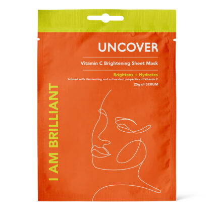 Uncover I Am Brilliant – Vitamin C Brightening Sheet Mask 25G