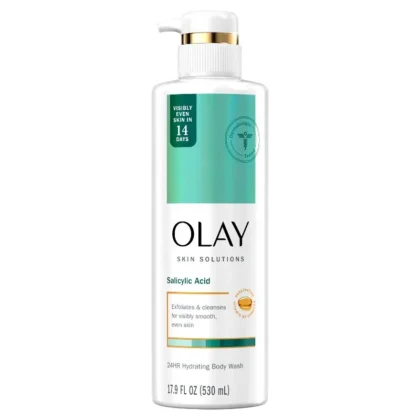 Olay Skin Solutions Body Wash with Salicylic Acid – 17.9 fl oz / 530ml,