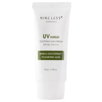 NineLess Essentials UV Shield Soothing Sun Cream SPF 50+ PA++++(1.76 oz) 50g