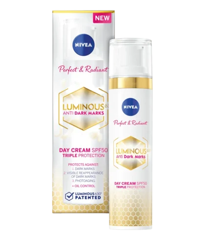 Nivea Perfect & Radiant Luminous630 Anti-Dark Spots Day Cream SPF50 40ml.