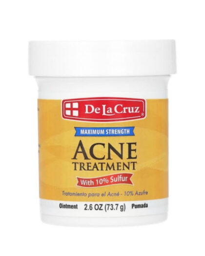 DE LA CRUZ 10% SULPHUR ACNE TREATMENT 73.7g