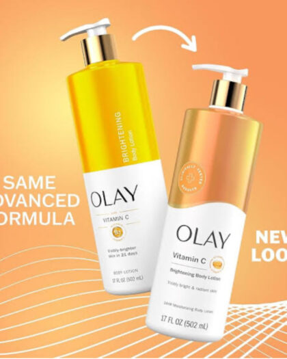 OLAY BRIGHTENING & HYDRATING VITAMIN C BODY LOTION