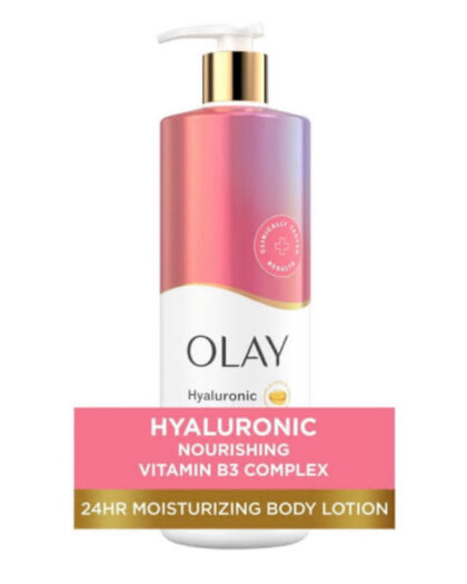 OLAY NOURISHING & HYDRATING BODY LOTION WITH HYALURONIC ACID