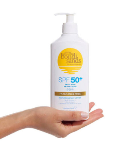 BONDI SANDS SPF 50+ FRAGRANCE FREE SUNSCREEN LOTION PUMP 500ml