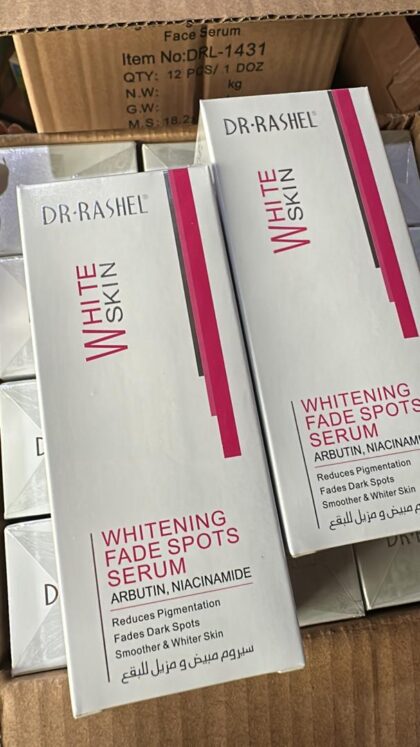 Dr rashel white skin whitening fade spots serum
