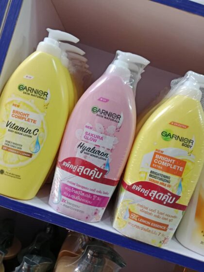 Garnier body lotion