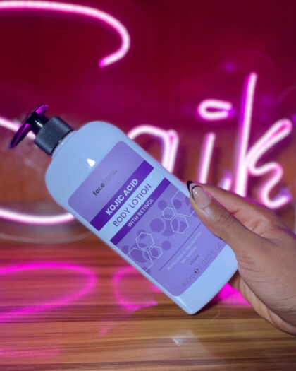 FACE FACTS KOJIC ACID WITH RETINOL BODY LOTION 400ml