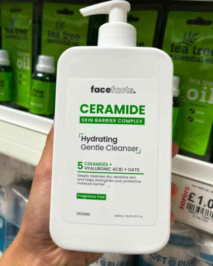FACE FACTS CERAMIDE HYDRATING GENTLE CLEANSER 400ml