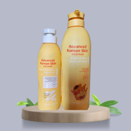 Advanced Korean skin bright and clear body set