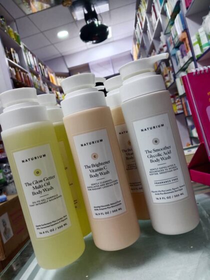 NATURIUM BODY WASHES VARIANTS